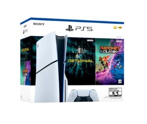 Consola Sony PlayStation 5 Slim 8K 1TB Disco + 2 juegos